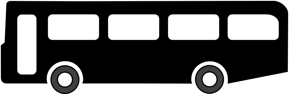 City Bus Stop Clipart Free Clipart Images - Bus Clip Art (1000x328), Png Download