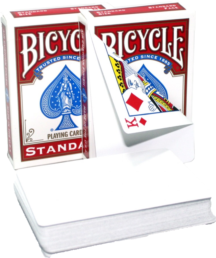 Download Playing Cards Bicycle Blank Back - Bicycle Playing Cards