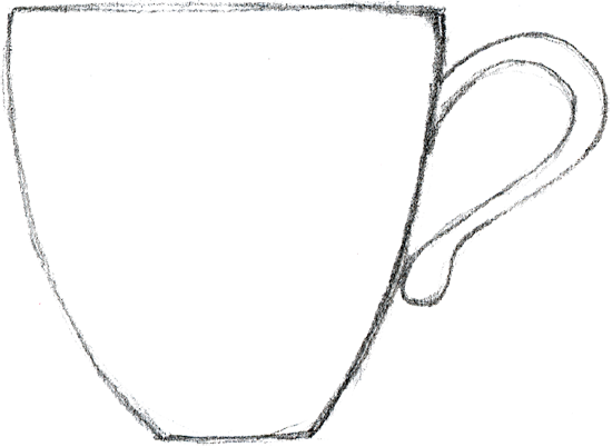 Coffee Cup Black Coffee Mug Clipart Danaspdf Top - Coffee Cup Clipart White (550x402), Png Download
