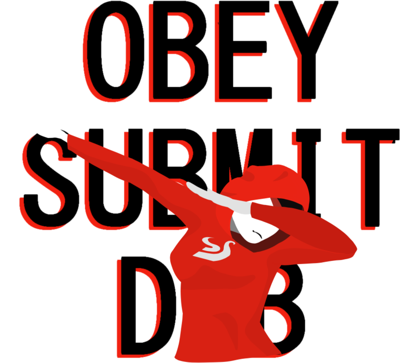 Obey Submit Dab By En - Obey Submit Dab (894x894), Png Download