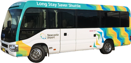 Airbus - Newcastle Airport Shuttle Bus (519x266), Png Download