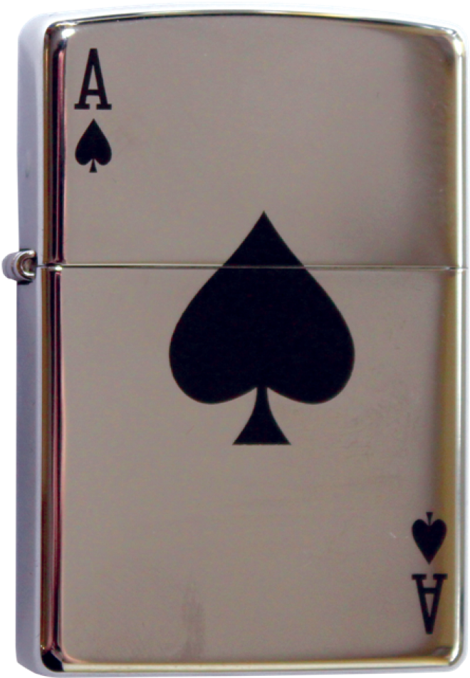 Zippo Lighter Lucky Ace 1502 - Lucky Ace Zippo (950x950), Png Download