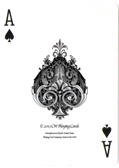Boudoir Playing Cards - Bicycle Playing Cards Ace Of Spades (543x700), Png Download