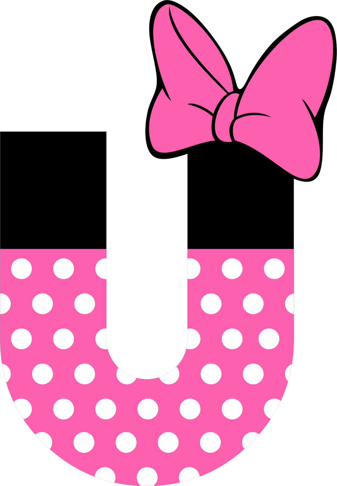 Mickey E Minie, Minnie Mouse, Minnie Rosa Png, Text - Letra S Da Minnie Rosa (1109x1600), Png Download