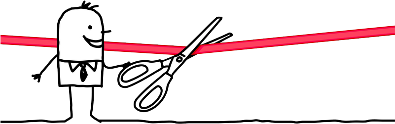 Ribbon Cuttings This Week - Einweihung Clipart (800x418), Png Download