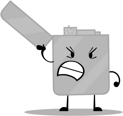 Oo Lighter - Lighter Bfdi (550x400), Png Download
