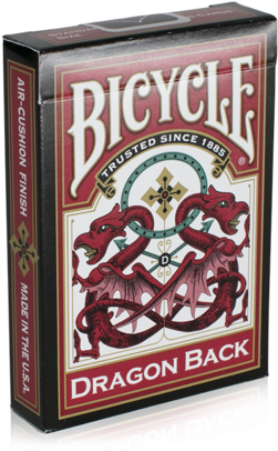 Dragon Back - Bicycle Playing Cards (427x600), Png Download