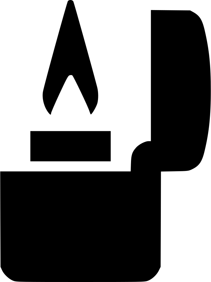 Lighter Zippo Flame Fire Comments - Zippo (736x980), Png Download