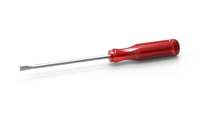 Flat Head Screwdriver Png - Screw Driver Png (704x389), Png Download