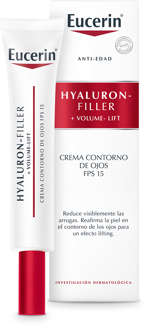 Eucerin Volume-filler Crema Contorno De Ojos - Eucerin Dry Skin Replenishing Cream With 5% Urea 75ml (1010x1180), Png Download
