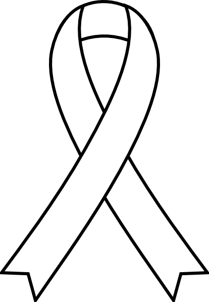 Vector Awareness Ribbon - White Awareness Ribbon Png Clipart (414x597), Png Download