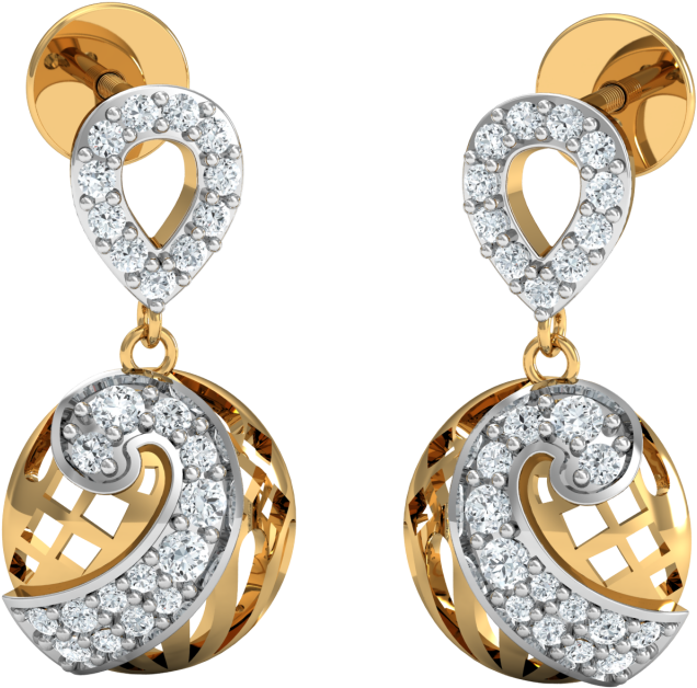 Blinking Diamond Earring - Earrings For Women Png (800x800), Png Download