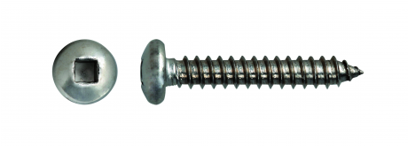 Stainless Steel Self-tapping Screw Pan Head Square - Screw (459x459), Png Download