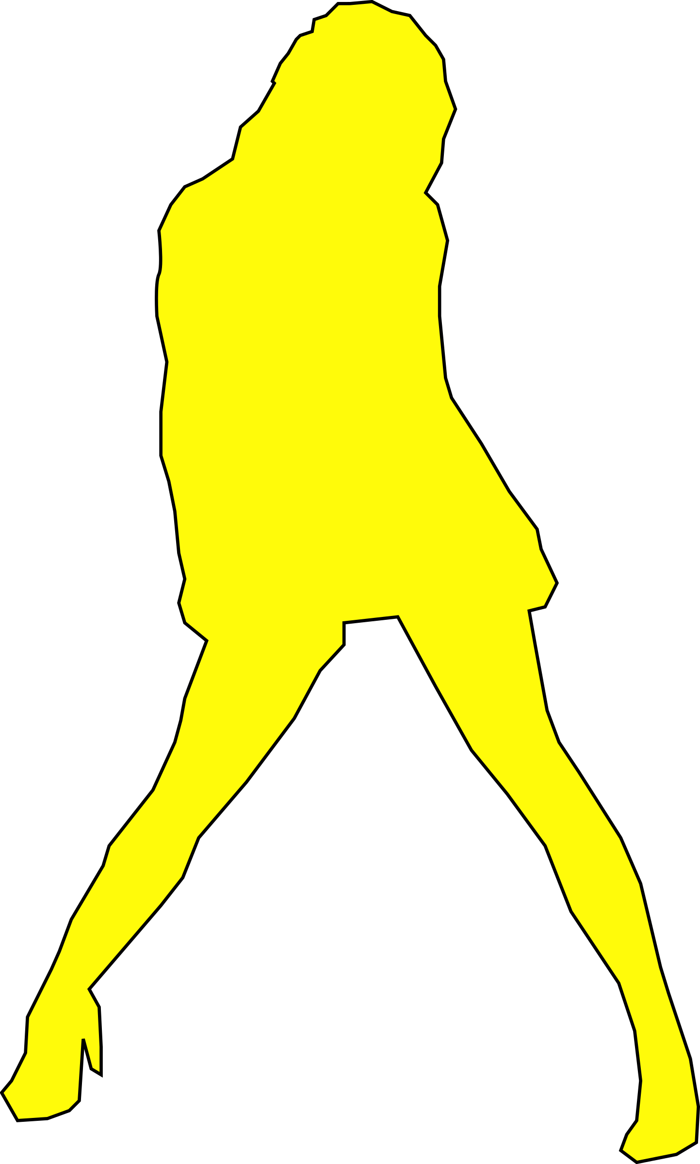 Sexy Lady (542x900), Png Download