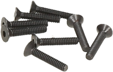 Hb116300-flat Head Screw M2x10mm - Hot Bodies Hb Racing Flat Head Screw M2x10mm Hex Socket (800x639), Png Download