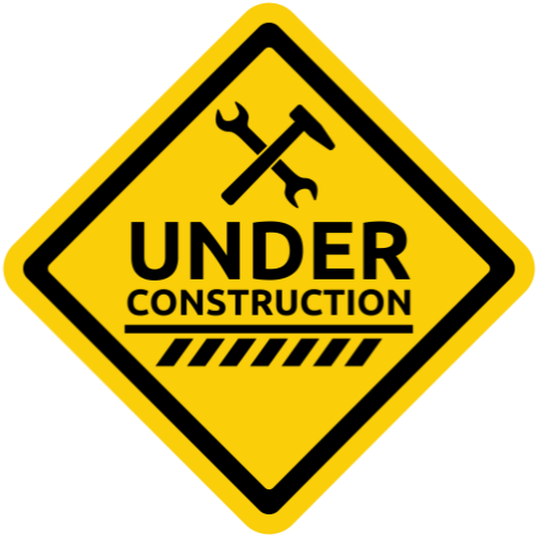The Burbank School Grand Opening And Ribbon Cutting - Under Construction Sign Png (498x498), Png Download