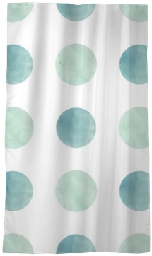 Sheer Window Curtains Watercolor Texture Seamless Pattern - Tartan (400x400), Png Download