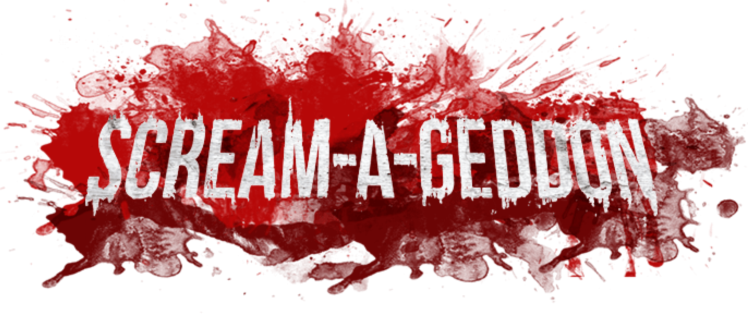 Screamageddon-logo - Scream A Geddon Logo (686x290), Png Download