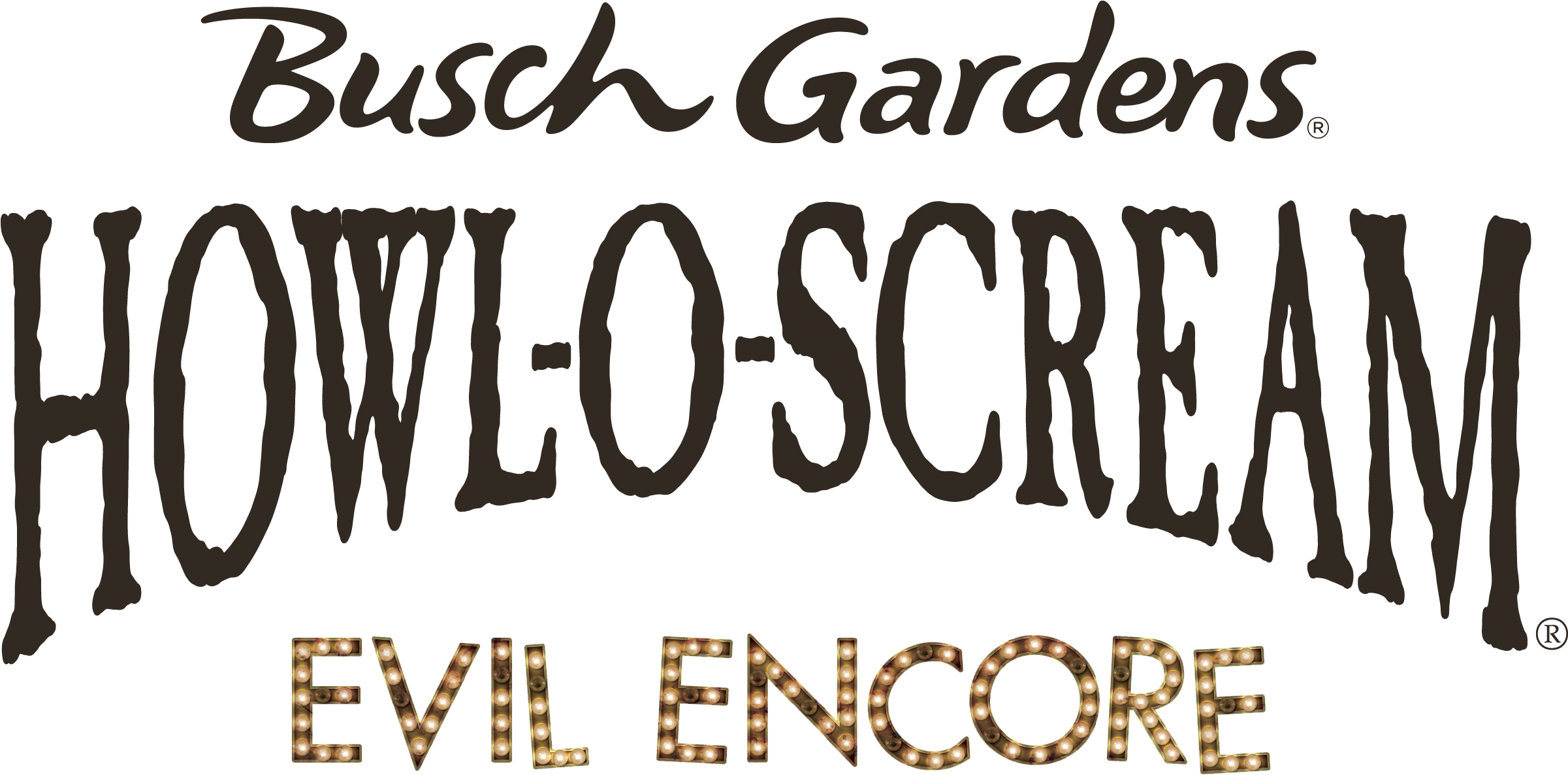 Bg 16 Hos Evilencore Rgb - Howl O Scream 2018 (2400x1193), Png Download