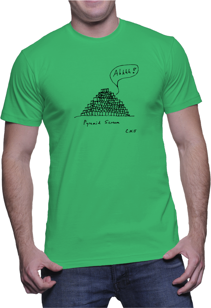 Kg Pyramid Scream (1000x1000), Png Download