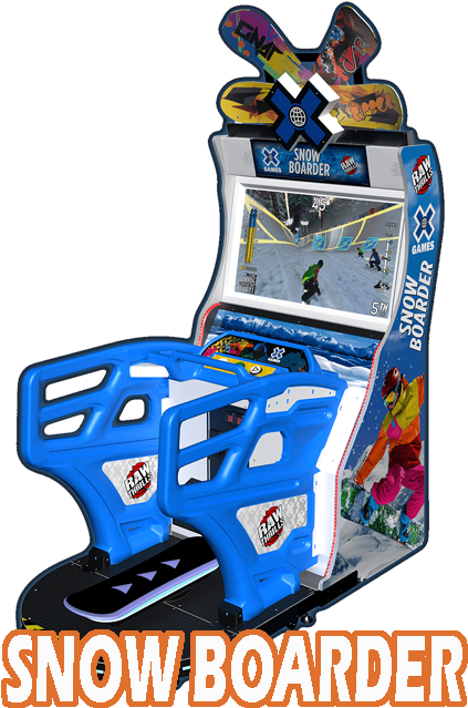 Raw Thrills Snow Boarder (432x648), Png Download