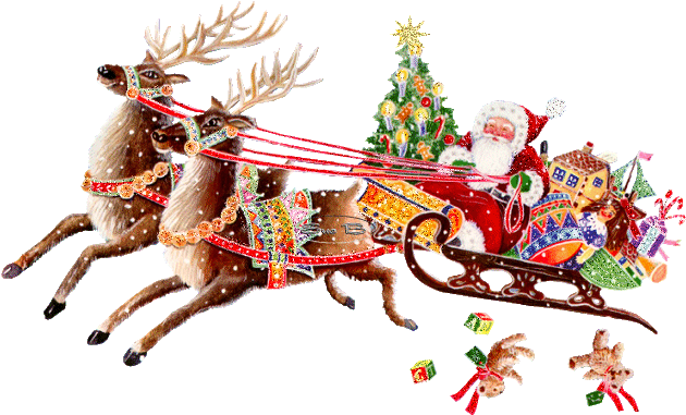 Símbolos Do Natal Png - Santa Claus (631x383), Png Download