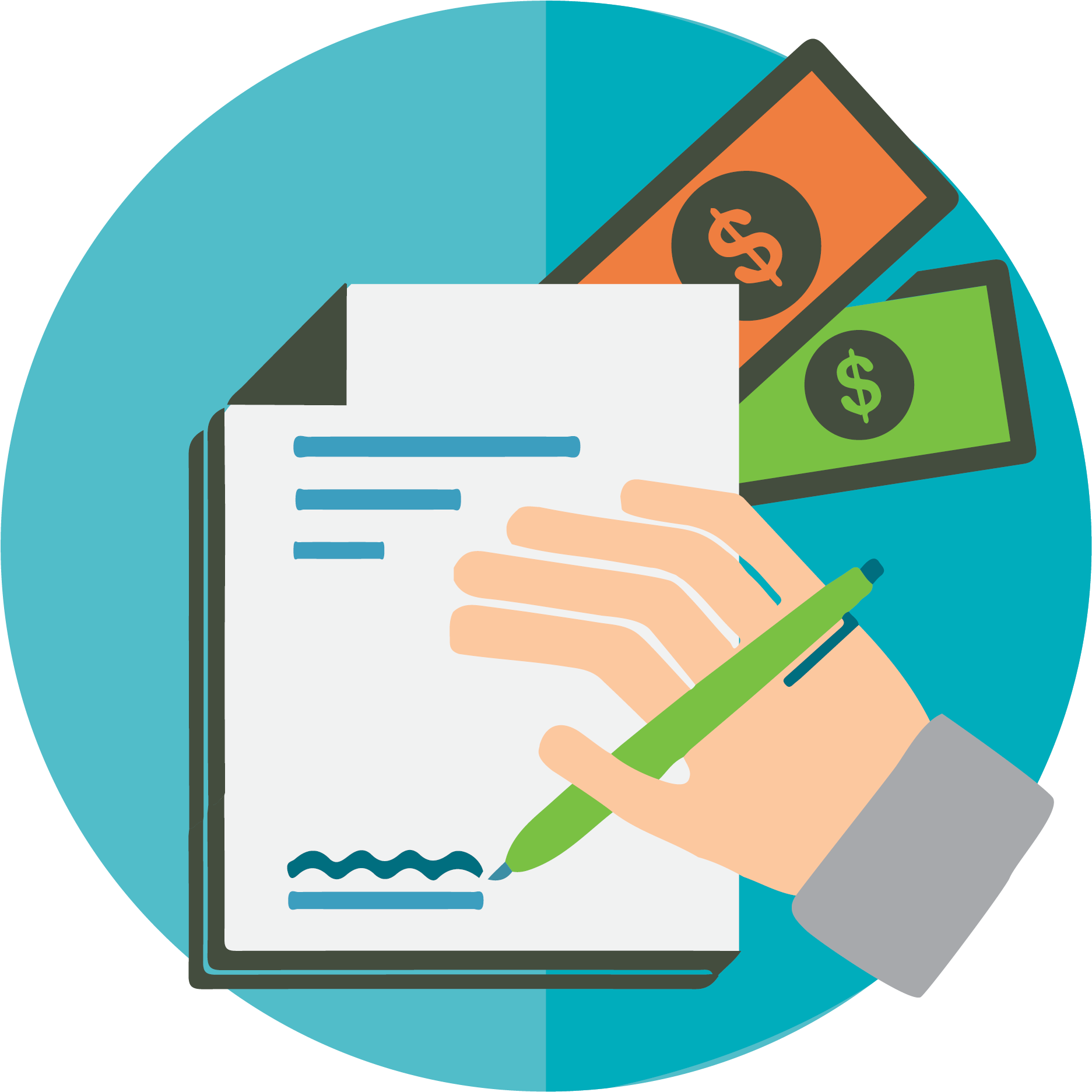 Create A Business Plan Suitable For Sharing With Your - Business Plan (2083x2083), Png Download