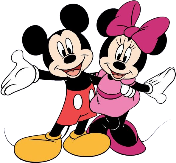 Mickey And Minnie Png (600x600), Png Download
