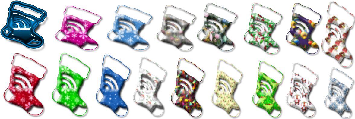 Png Tubes Cristmas Natal Meias E Cartolas De Natal - Sock (1200x400), Png Download