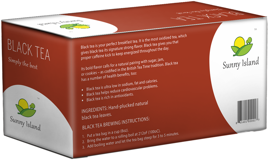 Sunny Island Black Tea - Black Tea (1280x958), Png Download