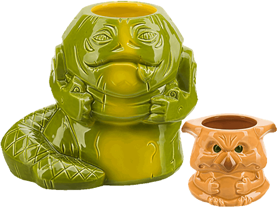 Jabba The Hutt & Salacious Crumb Geeki Tiki 2 Pack - Geeki Tikis Jabba The Hutt & Salacious B. Crumb (600x600), Png Download