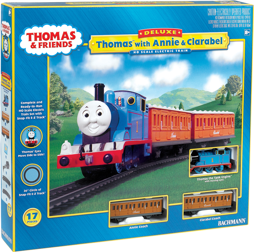 Thomas With Annie And Clarabel Ho Set - Thomas Friends Bachmann Set (1024x960), Png Download