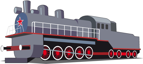 Publicat De Eu Ciresica La - Train Vector (600x600), Png Download