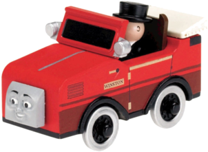Thomas Wooden Railway Assorted Train - Thomas & Friends Wooden Railway Winston (600x449), Png Download