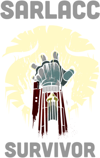 Sarlacc Survivor - Boba Fett (630x630), Png Download