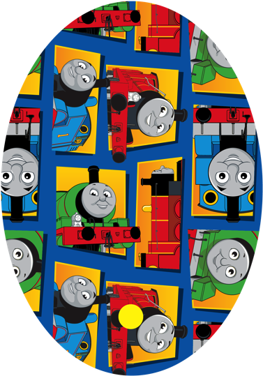 Thomas The Tank Engine Sleeptime Lite - Steam Team Play Book (438x600), Png Download