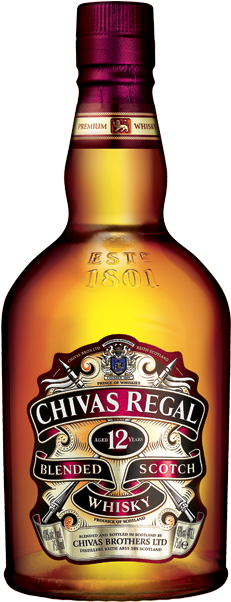 Chivas Regal - Chivas Regal 12 Png (250x601), Png Download