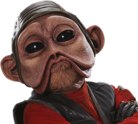 Nien Nunb (487x436), Png Download