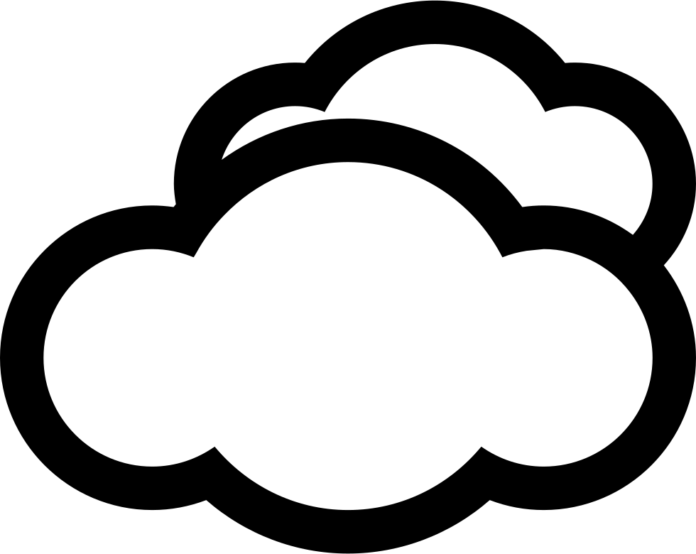 Cloudy Weather Clouds Comments - Cloud (980x780), Png Download