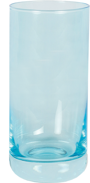 Fluorescent Blue Whisky Glass - Vase (700x700), Png Download