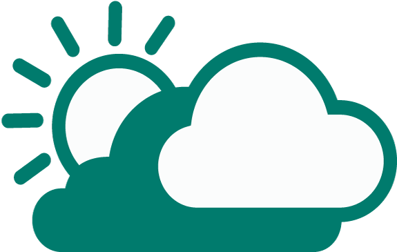 Partlycloudy - Vector Graphics (590x590), Png Download