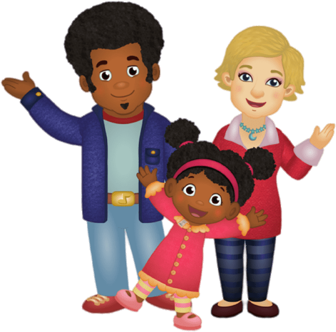 Descargar - Daniel Tiger's Neighborhood Grab N Go Play Packs (6 (698x675), Png Download