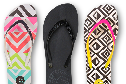 Sandal Pic Mart - Beach Flip Flops Png (570x420), Png Download