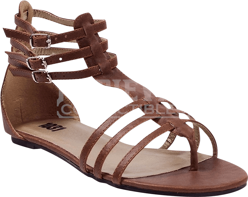 Ellieshoes 015-rome Women's Gladiator Flat Sandal (850x850), Png Download