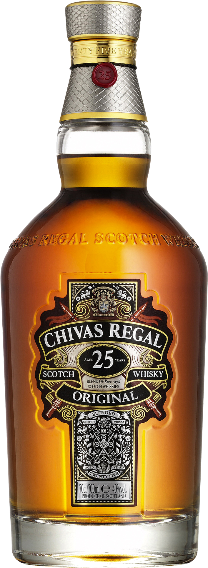 Chivas Regal 25 Year Old Scotch Whisky 700ml - Whisky Chivas 25 Años (1600x2000), Png Download