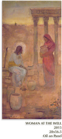 J Kirk Richards - Jesus (355x520), Png Download