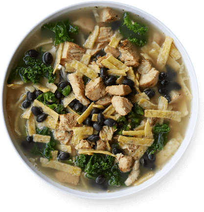Broth Bowl Grilled Chicken Tortilla - Corelife Grilled Chicken Tortilla Bowl (457x457), Png Download