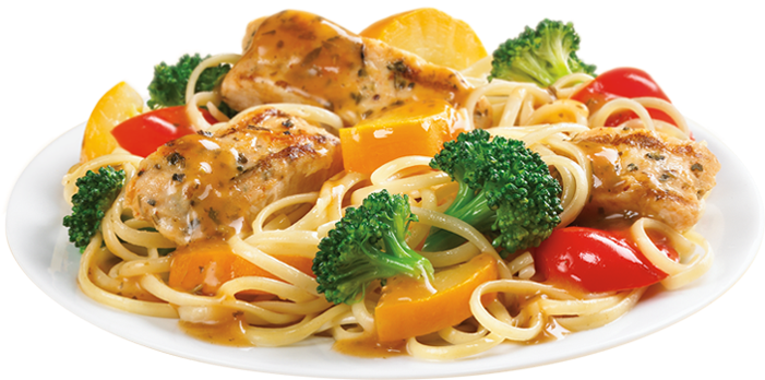 Healthy Choice Gourmet Steamers Grilled Basil Chicken (702x363), Png Download