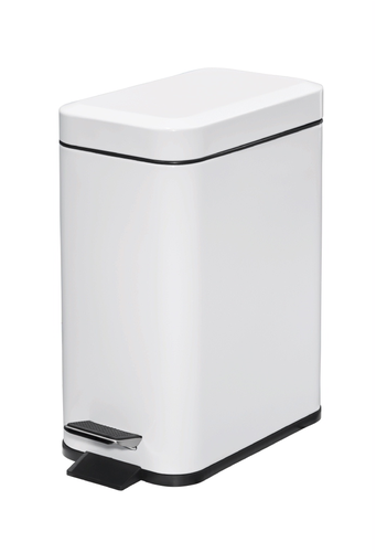 Step Trash Can, White - Toilet (500x500), Png Download