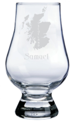 Personalized Scotland Glencairn Whisky Glass - Scotland Themed Glencairn Whisky Glass (500x500), Png Download